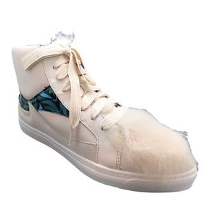 Coach Shoes Womens White High Top Sneaker Pointy